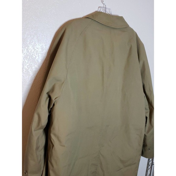 LONDON FOG By Reeves Maincoats Calibre Cloth Trench Alpaca Blend Liner 46 Long - Picture 7 of 16